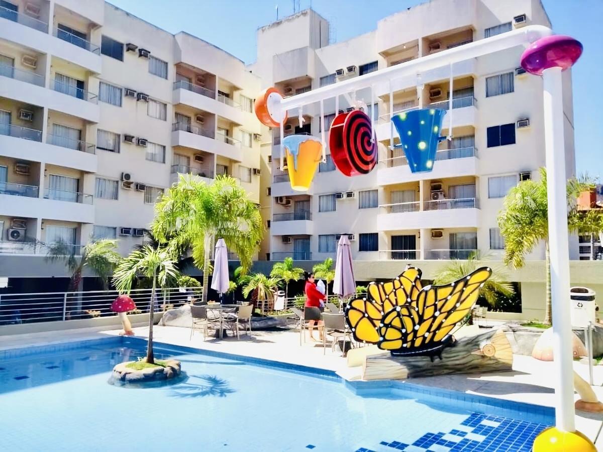 Flat Pertinho Do Hot Park Aparthotel Rio Quente Exterior photo